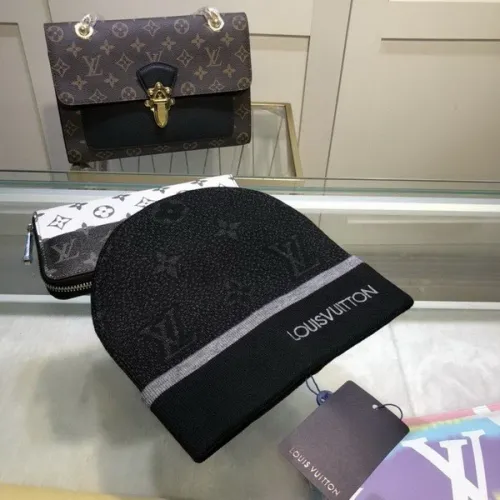LV Wool Cap Scarf AAA-187