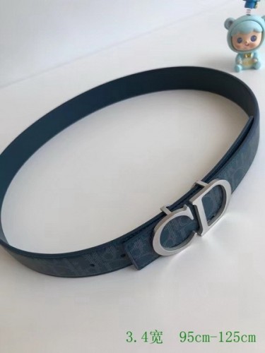 Super Perfect Quality Dior Belts(100% Genuine Leather,steel Buckle)-456