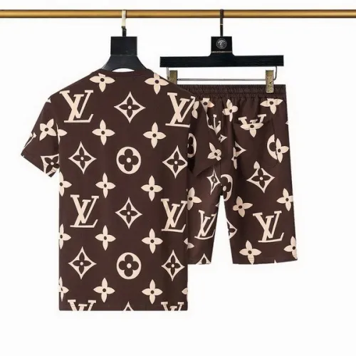 LV short sleeve men suit-114(M-XXXL)