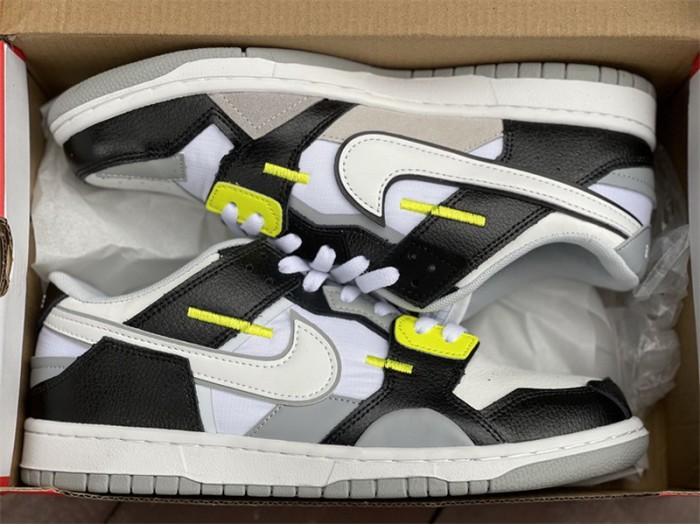 Authentic Nike Dunk Scrap Low “Wolf Grey”