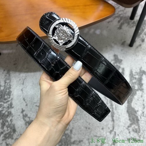 Super Perfect Quality Versace Belts(100% Genuine Leather,Steel Buckle)-1359