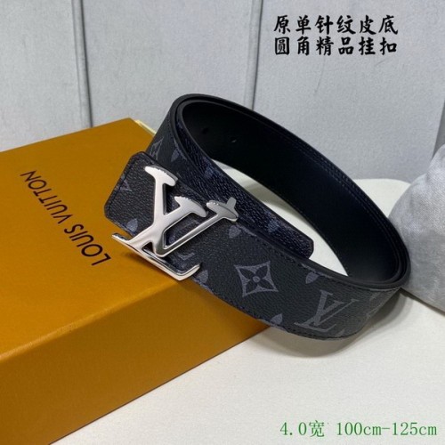 Super Perfect Quality LV Belts(100% Genuine Leather Steel Buckle)-2881