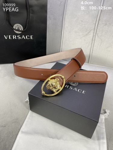 Super Perfect Quality Versace Belts(100% Genuine Leather,Steel Buckle)-902