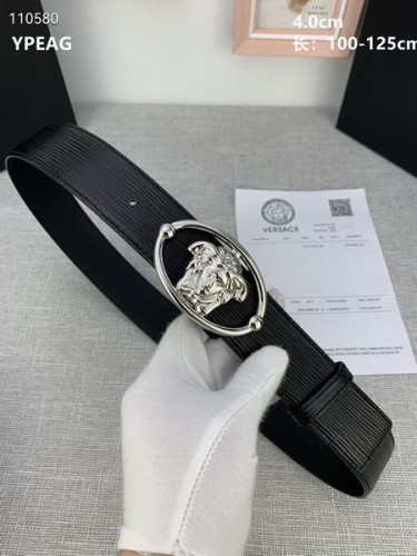 Super Perfect Quality Versace Belts(100% Genuine Leather,Steel Buckle)-1695