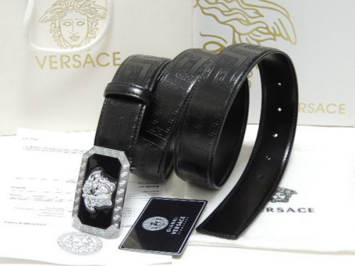 Super Perfect Quality Versace Belts(100% Genuine Leather,Steel Buckle)-882