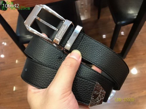 Super Perfect Quality Versace Belts(100% Genuine Leather,Steel Buckle)-1586