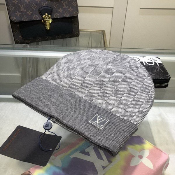 LV Wool Cap Scarf AAA-177