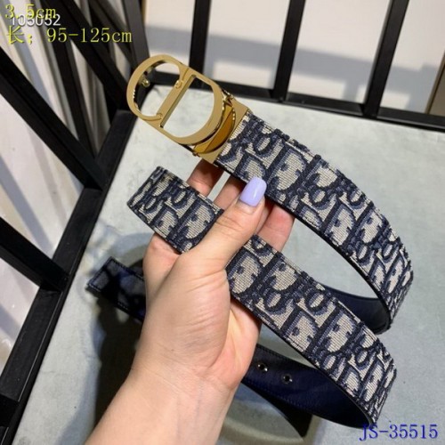 Super Perfect Quality Dior Belts(100% Genuine Leather,steel Buckle)-768