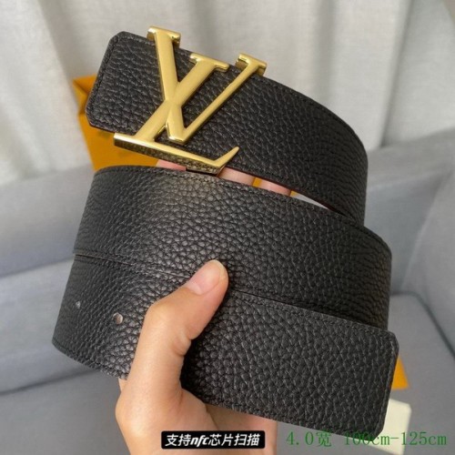 Super Perfect Quality LV Belts(100% Genuine Leather Steel Buckle)-2938