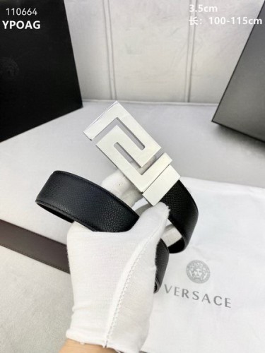 Super Perfect Quality Versace Belts(100% Genuine Leather,Steel Buckle)-1639