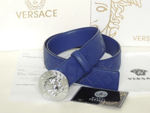 Super Perfect Quality Versace Belts(100% Genuine Leather,Steel Buckle)-821