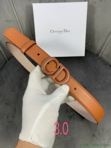 Super Perfect Quality Dior Belts(100% Genuine Leather,steel Buckle)-490