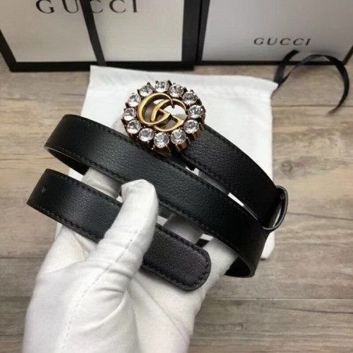 Super Perfect Quality G Belts(100% Genuine Leather,steel Buckle)-4126