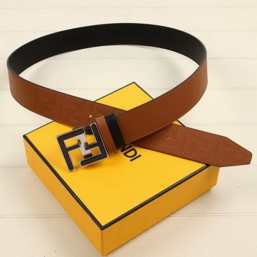 Super Perfect Quality FD Belts(100% Genuine Leather,steel Buckle)-394