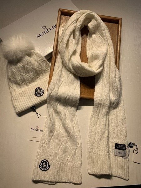 Moncler Wool Cap Scarf AAA-281