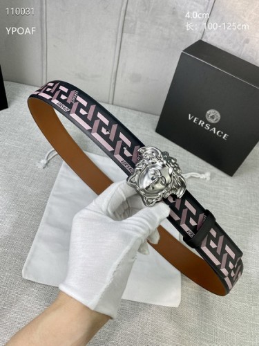 Super Perfect Quality Versace Belts(100% Genuine Leather,Steel Buckle)-960