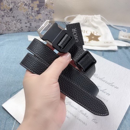 Super Perfect Quality Dior Belts(100% Genuine Leather,steel Buckle)-500
