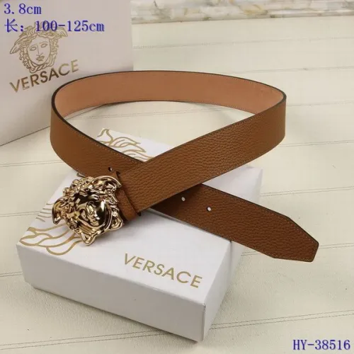 Super Perfect Quality Versace Belts(100% Genuine Leather,Steel Buckle)-1564