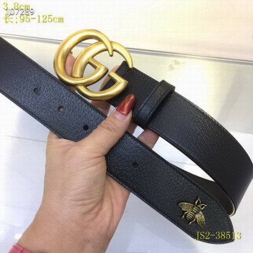 Super Perfect Quality G Belts(100% Genuine Leather,steel Buckle)-3761