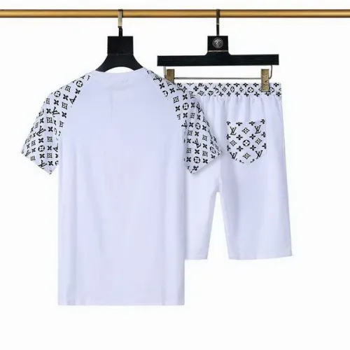 LV short sleeve men suit-123(M-XXXL)