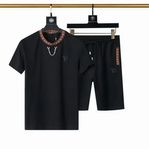 LV short sleeve men suit-129(M-XXXL)