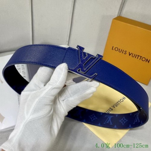 Super Perfect Quality LV Belts(100% Genuine Leather Steel Buckle)-3035