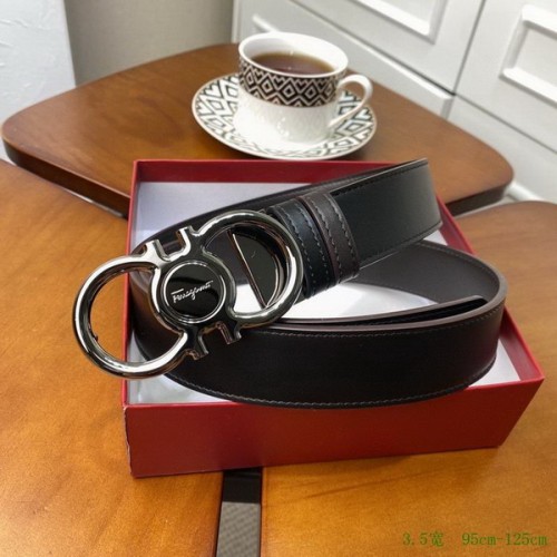 Super Perfect Quality Ferragamo Belts(100% Genuine Leather,steel Buckle)-1607