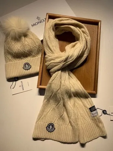 Moncler Wool Cap Scarf AAA-279