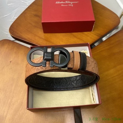 Super Perfect Quality Ferragamo Belts(100% Genuine Leather,steel Buckle)-1615