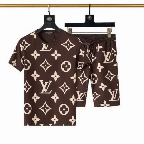 LV short sleeve men suit-115(M-XXXL)