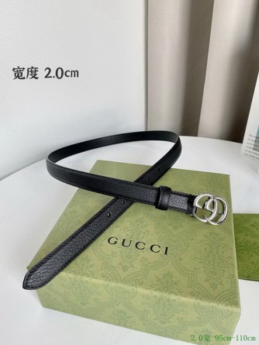 Super Perfect Quality G Belts(100% Genuine Leather,steel Buckle)-2710