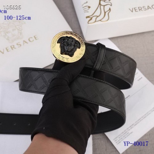 Super Perfect Quality Versace Belts(100% Genuine Leather,Steel Buckle)-1034