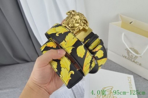 Super Perfect Quality Versace Belts(100% Genuine Leather,Steel Buckle)-641
