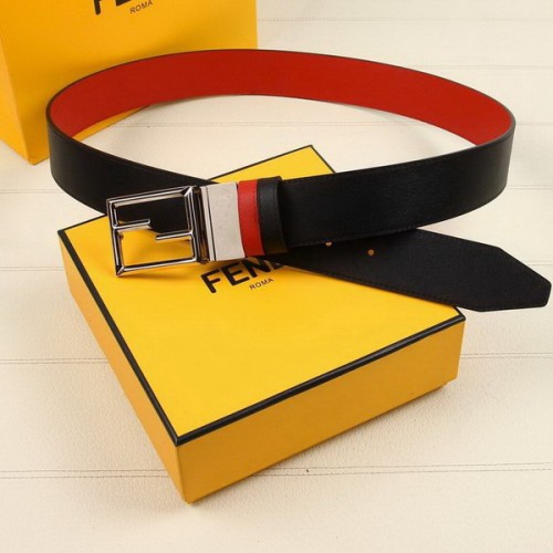 Super Perfect Quality FD Belts(100% Genuine Leather,steel Buckle)-414
