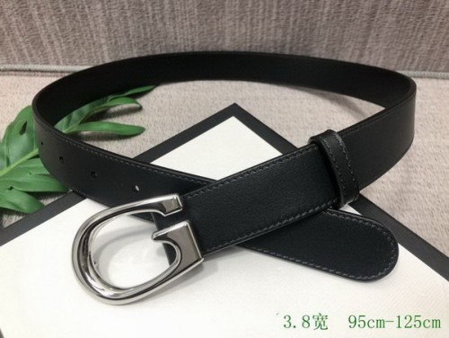 Super Perfect Quality G Belts(100% Genuine Leather,steel Buckle)-2889