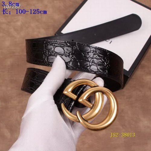 Super Perfect Quality G Belts(100% Genuine Leather,steel Buckle)-3760