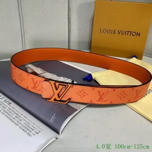 Super Perfect Quality LV Belts(100% Genuine Leather Steel Buckle)-4083