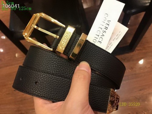 Super Perfect Quality Versace Belts(100% Genuine Leather,Steel Buckle)-1587