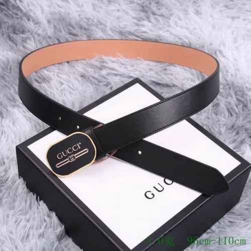 Super Perfect Quality G Belts(100% Genuine Leather,steel Buckle)-3281