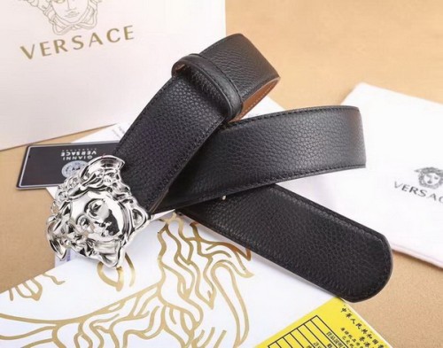 Super Perfect Quality Versace Belts(100% Genuine Leather,Steel Buckle)-1195
