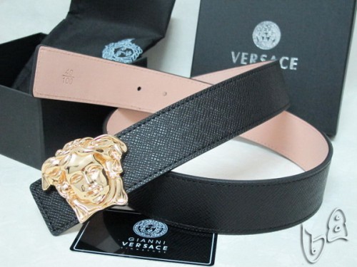 Super Perfect Quality Versace Belts(100% Genuine Leather,Steel Buckle)-817