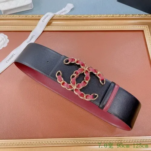 Super Perfect Quality CHNL Belts(100% Genuine Leather,steel Buckle)-271
