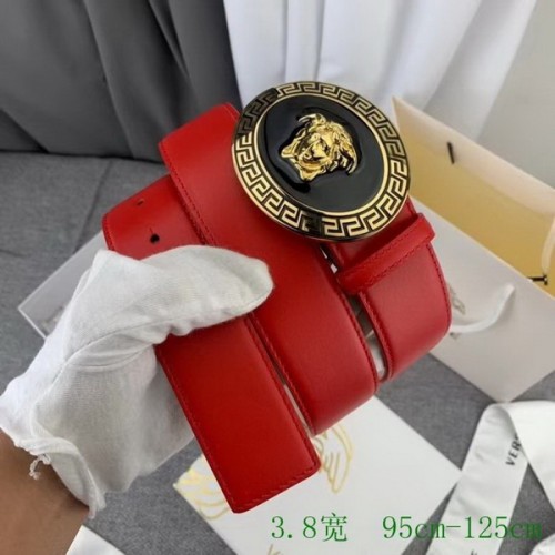 Super Perfect Quality Versace Belts(100% Genuine Leather,Steel Buckle)-1301