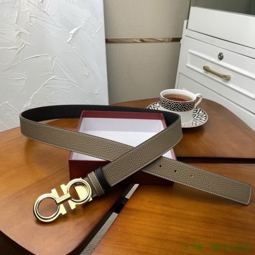 Super Perfect Quality Ferragamo Belts(100% Genuine Leather,steel Buckle)-1574