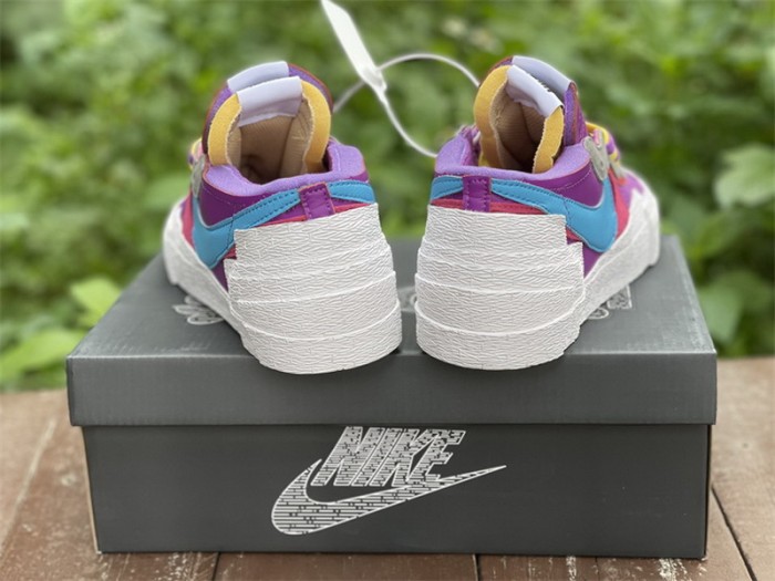 Authentic Sacai x KAWS x Nike Blazer Low “Purple Dusk”