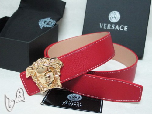 Super Perfect Quality Versace Belts(100% Genuine Leather,Steel Buckle)-818