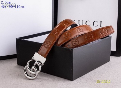 Super Perfect Quality G Belts(100% Genuine Leather,steel Buckle)-4205
