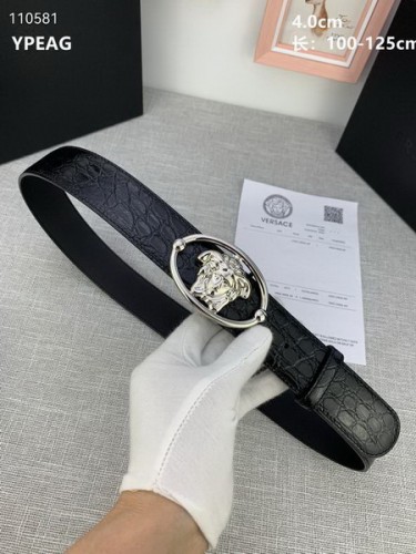 Super Perfect Quality Versace Belts(100% Genuine Leather,Steel Buckle)-1697