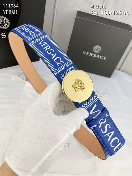 Super Perfect Quality Versace Belts(100% Genuine Leather,Steel Buckle)-815