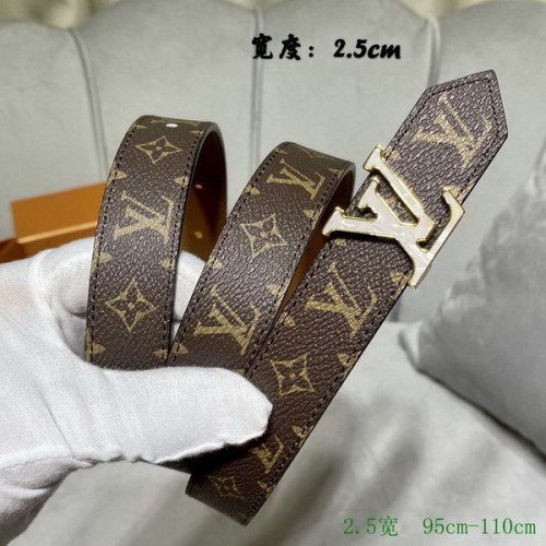 Super Perfect Quality LV Belts(100% Genuine Leather Steel Buckle)-4366